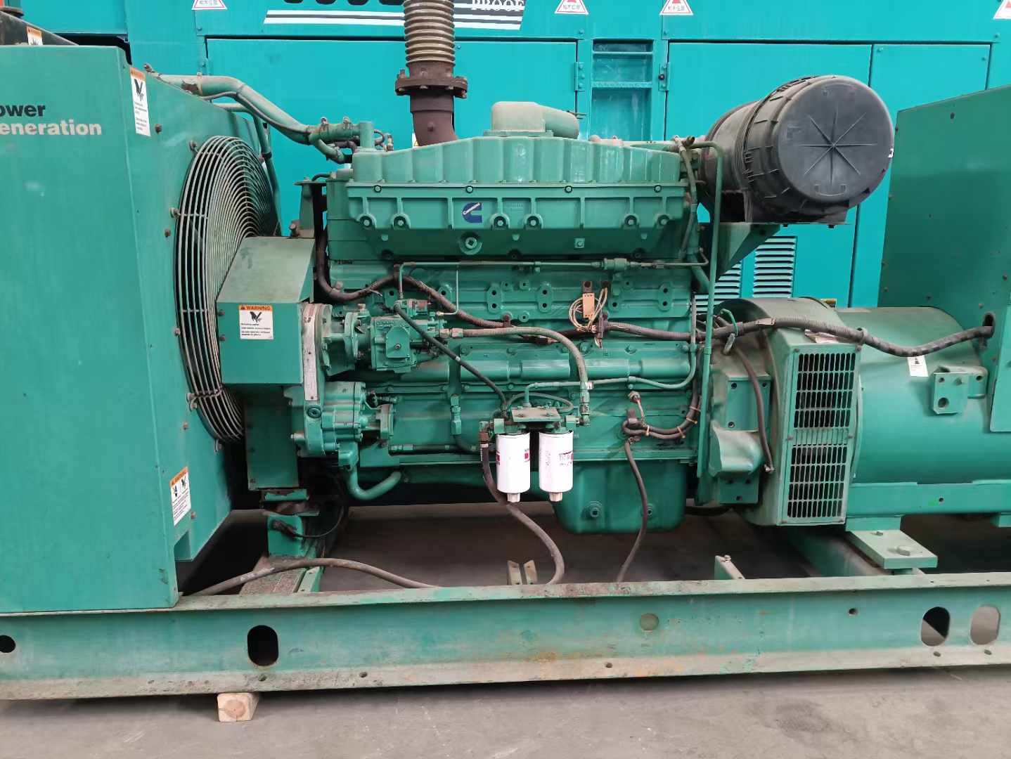 米东过载会对 600kW 柴油发电机组造成哪些损害？